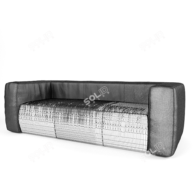 Italian Made Sofa 3D model image 3