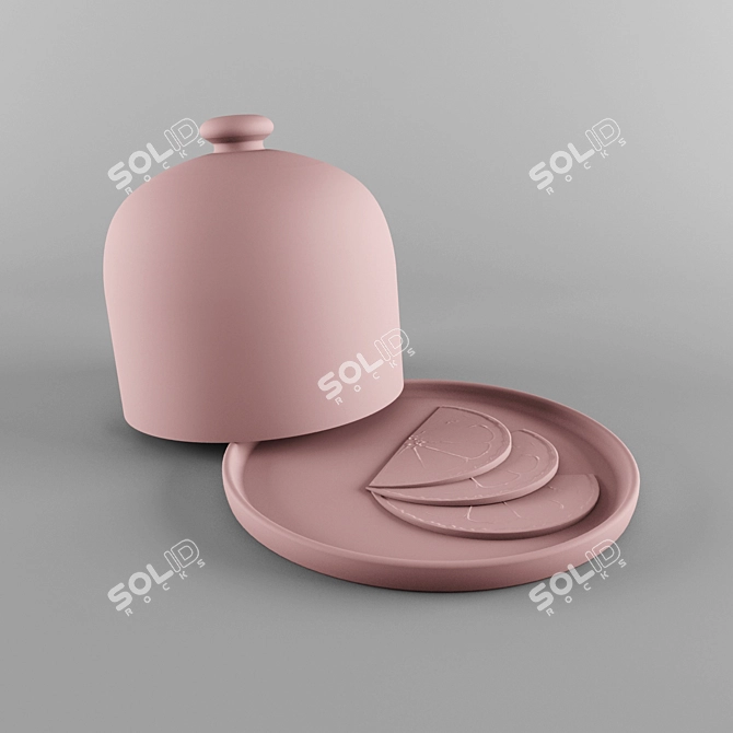LemonPlate: 2012 Edition - Centimeter-Sized Versatile V-Ray Rendered 3D Model 3D model image 2