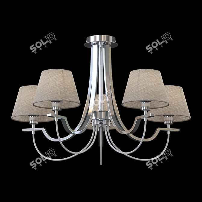 Freya Felisa Chandelier: Elegant Lighting Solution 3D model image 1