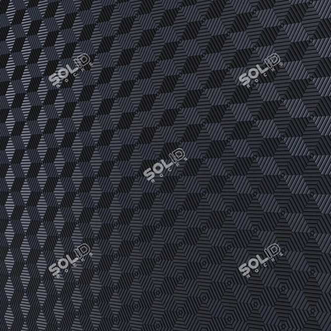 Hexagon Panel Pack: 3DMAX 2014, FBX, OBJ 3D model image 1