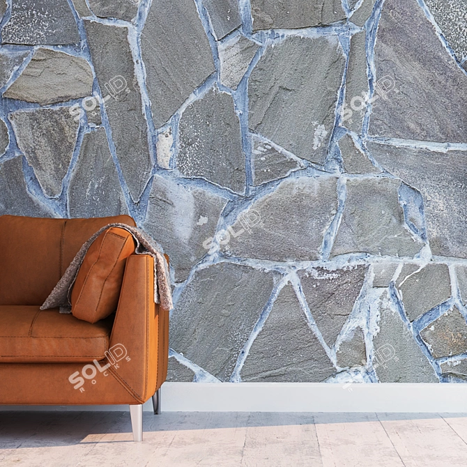 Title: Seamless Detailed Stone Texture 3D model image 2