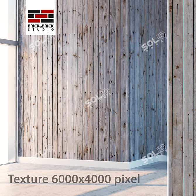 Seamless Detailed Tree Texture 3D model image 1