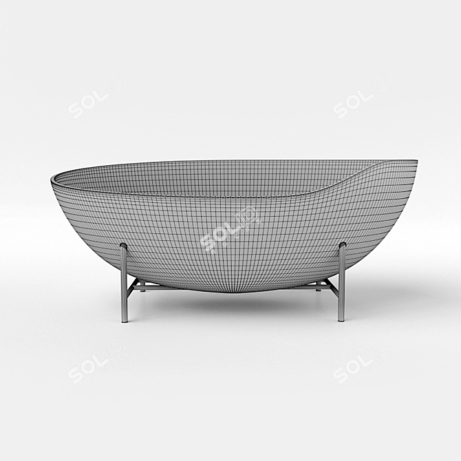 Kora Bath: Designed by Enzo Berti 3D model image 3