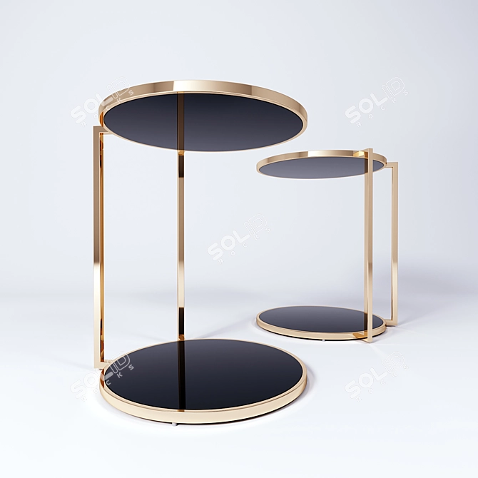 Mundo.Kare: Portable Table for Ultimate Convenience 3D model image 1