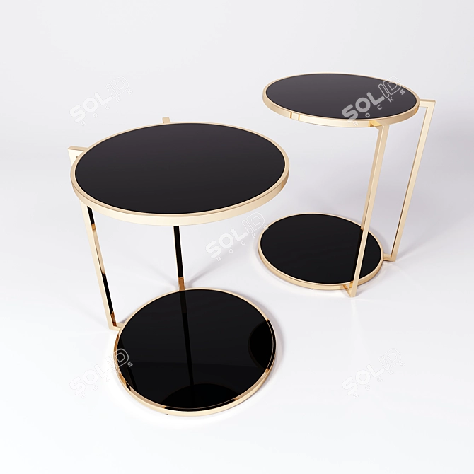 Mundo.Kare: Portable Table for Ultimate Convenience 3D model image 2