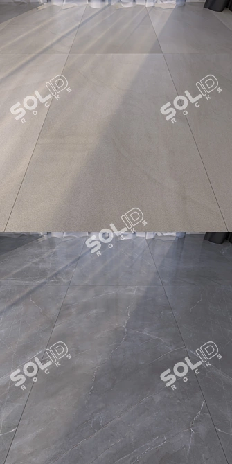 Luxury Marble Floor Tiles 3D model image 2