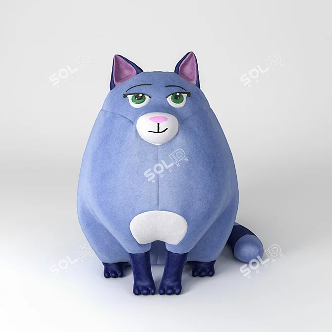 

"Charming Cat Chloe - The Secret Life 3D model image 1