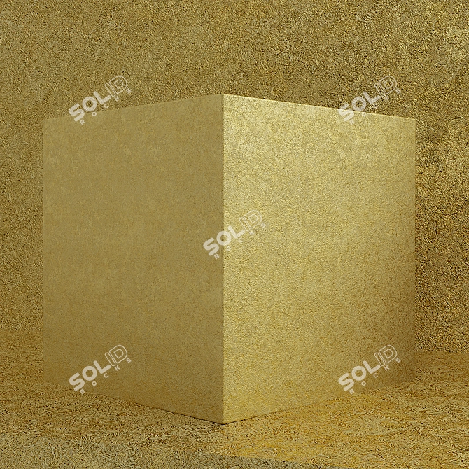 Golden Loft Decorative Plaster 3D model image 2