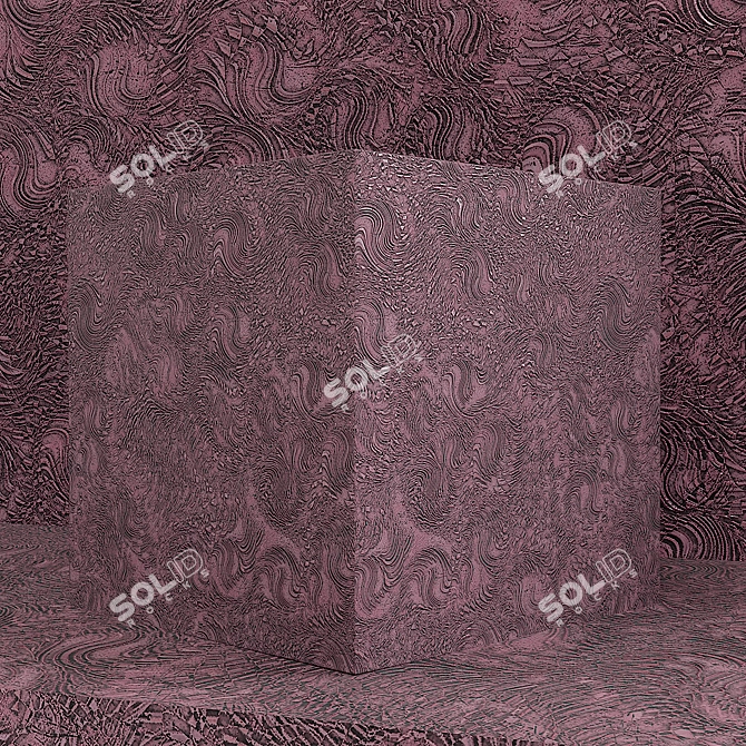 LOFT11 Decorative Plaster: Seamless Textures & Stunning Finishes 3D model image 2