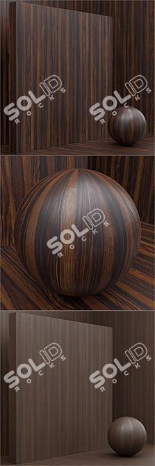 Seamless Wood Veneer Set - 37 Pieces 3D model image 2