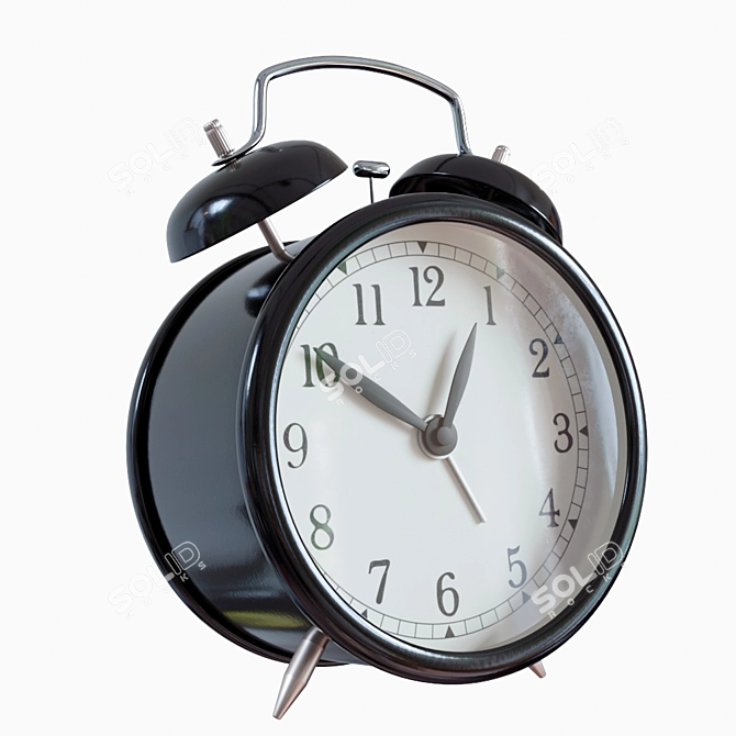 DECAD Alarm Clock: Sleek and Stylish Design 3D model image 1