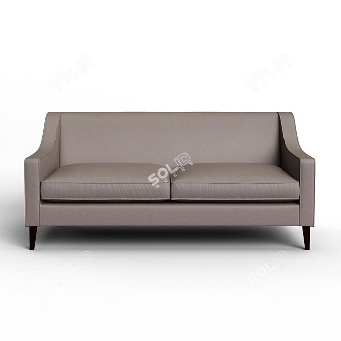 Elegant Valerie Sofa: Luxurious Comfort 3D model image 2