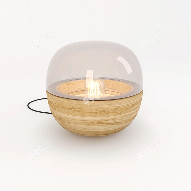  Elegant Table Lamp: Porada Bolla 3D model image 1