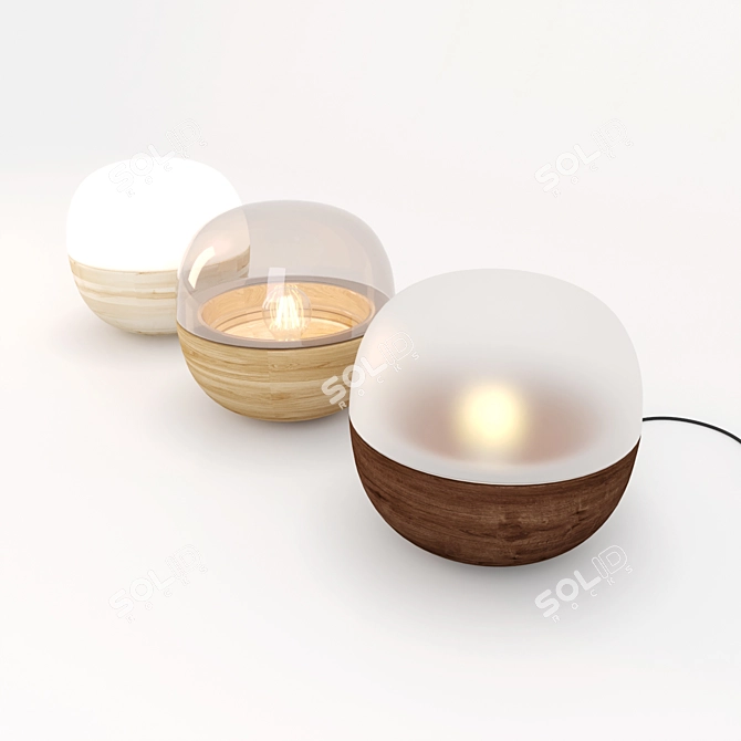  Elegant Table Lamp: Porada Bolla 3D model image 2