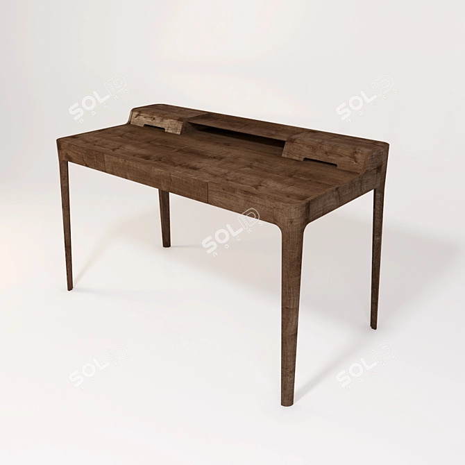 Elegant Writing Desk - Porada Saffo 3D model image 1