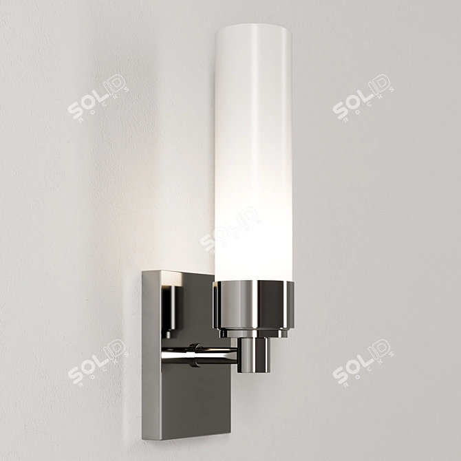 Transitional Glow: Poehlmann ADA Sconce 3D model image 1