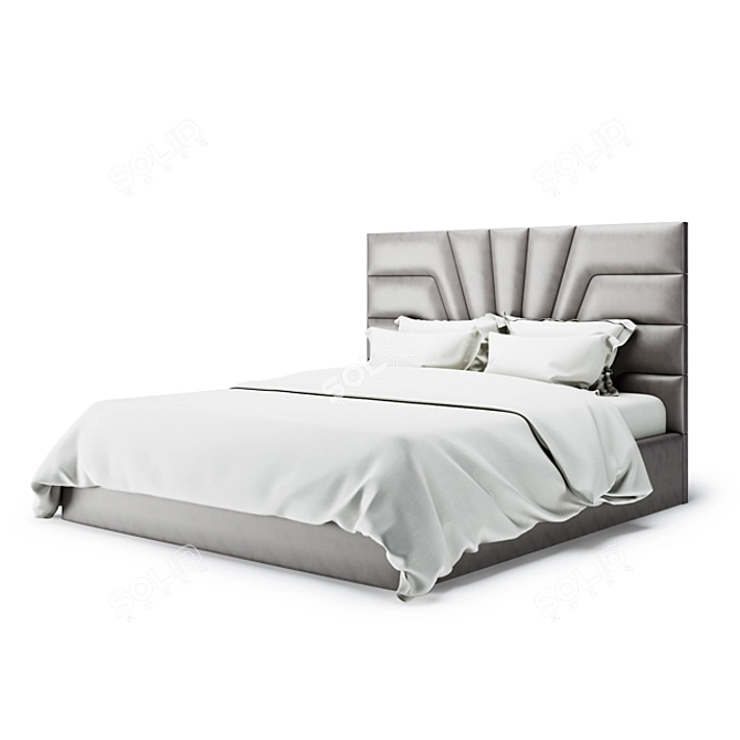 Marko Kraus Liam Bed 180: Superior Comfort and Style 3D model image 1