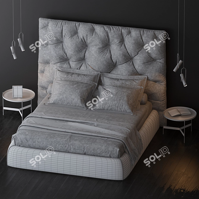 Impunto Bed by Pianca 3D model image 3