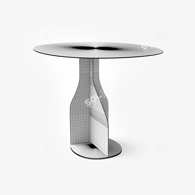 Sculptural Coffee Table: Plane M 3D model image 3