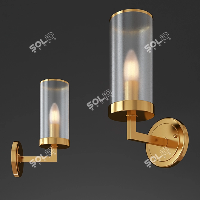 Kelly Wearstler Liaison Wall Sconce 3D model image 1