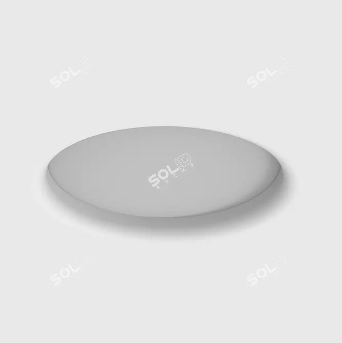 Title: Minimalist Recessed Light ZENIT STP 3D model image 2