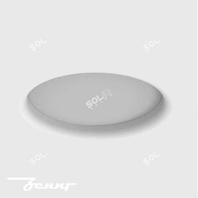 Title: Minimalist Recessed Light ZENIT STP 3D model image 3