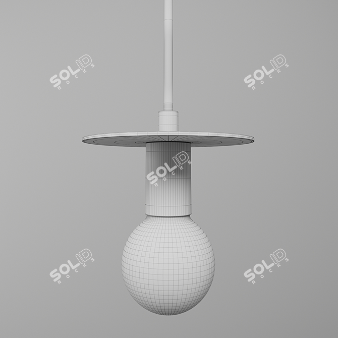 Satellite Pendant Light: Sleek Design 3D model image 2