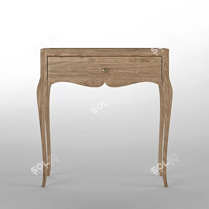 Villagio Console Table - Furnitera 3D model image 1