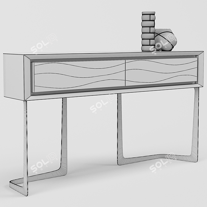 Elegant Azimut Console: Visionary Excellence 3D model image 3
