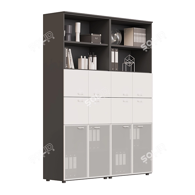 Universal Evo: Spacious and Stylish Cabinets 3D model image 2