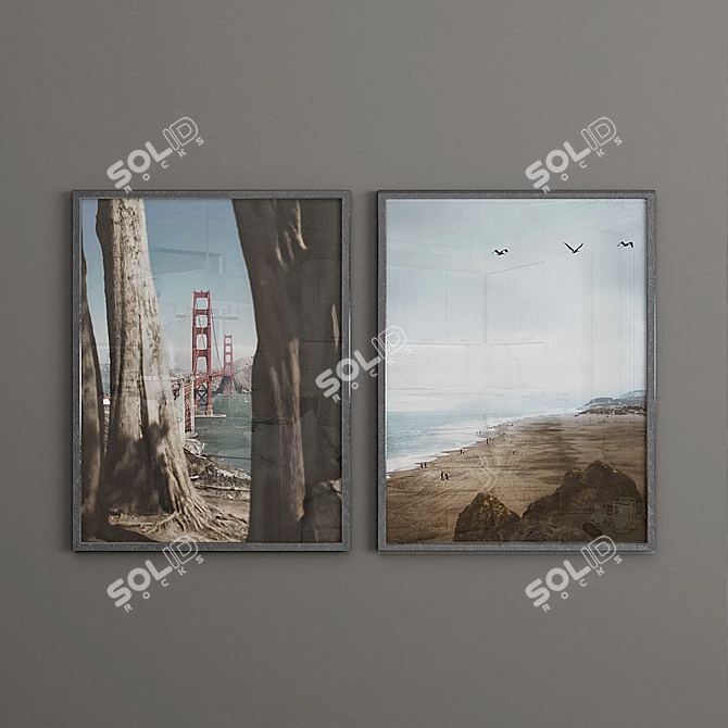 Travel Photography Collection: California Journey 3D model image 1