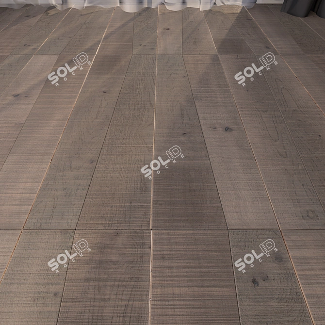 Sangimigliano Parquet: 3D Model with Multiple Textures 3D model image 1