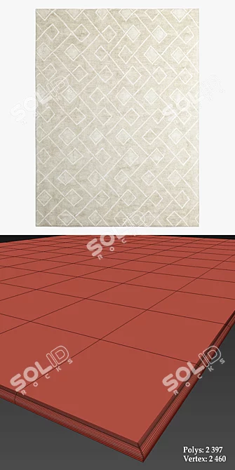 Authentic African Rugs - Exquisite Collection 3D model image 3