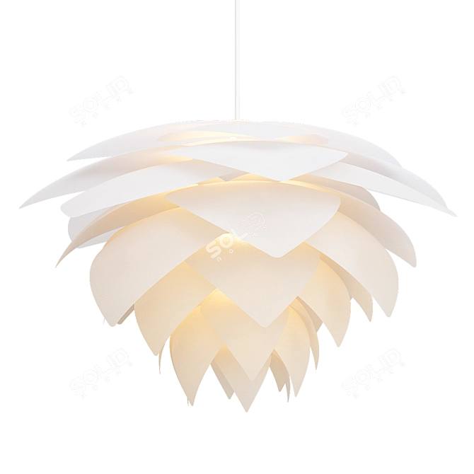 Elegant Andelle Luminaire Lamp 3D model image 1