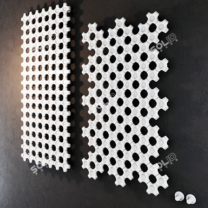 Versatile Modular Tubes: Add-On for Radiators 3D model image 3