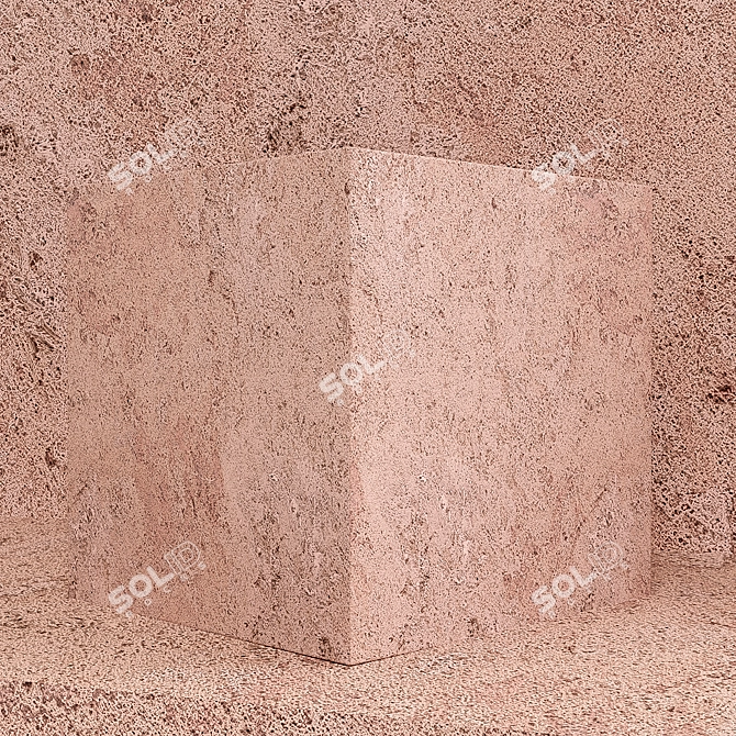 Industrial Loft Decorative Plaster 3D model image 2