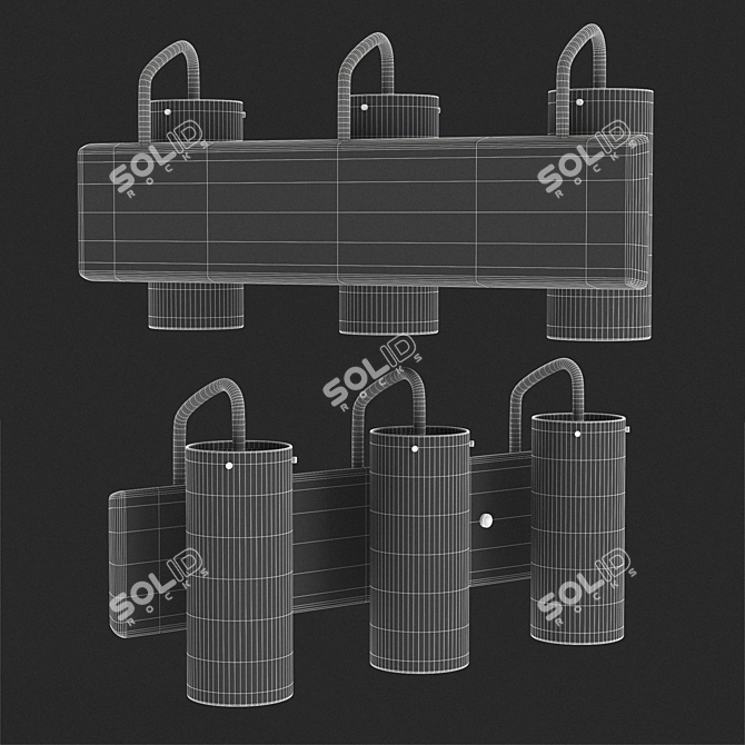 Elan Krysalis 83070 Pendant Lamp 3D model image 3