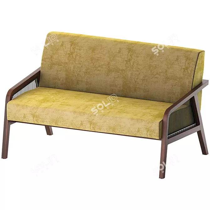 Modern, Compact i4 Mariani Sofa 3D model image 1