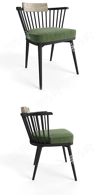 Modern Jonas Armchair 3D model image 2