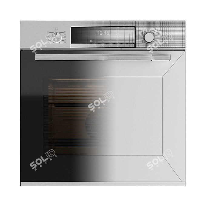 Bosch Serie 6 Electric Oven 3D model image 3