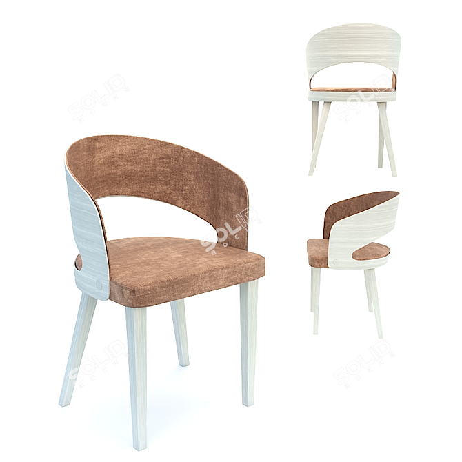 Elegant Rondo Chair - 2014 Version 3D model image 1