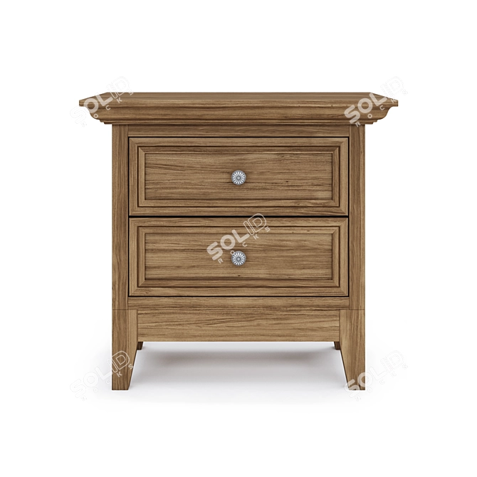 Verdi Nightstand by Marko Kraus 3D model image 2