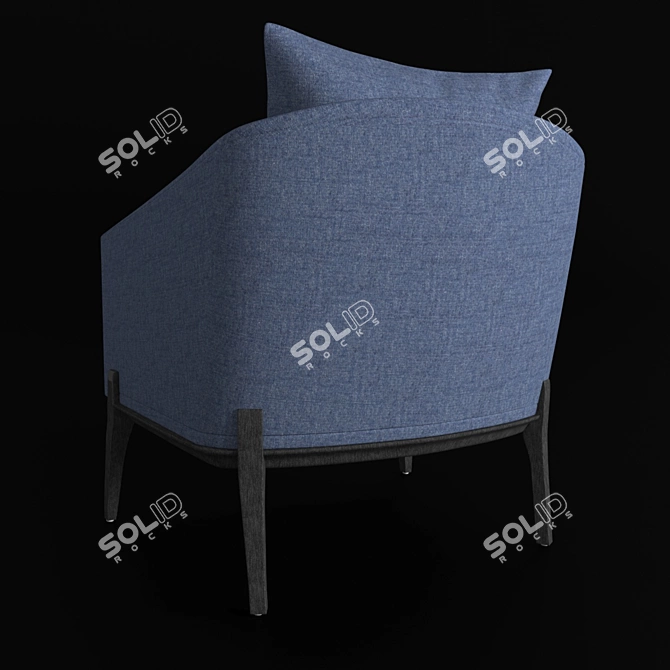 Cosmorelax Copeland Chair: Sleek and Stylish Seating 3D model image 2