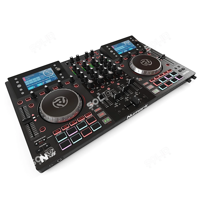 Numark NV II DJ Controller 3D model image 1