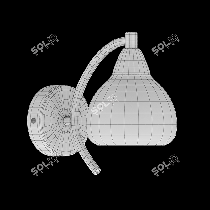 Freya Cindy Wall Sconce - Elegant Lighting Solution 3D model image 2