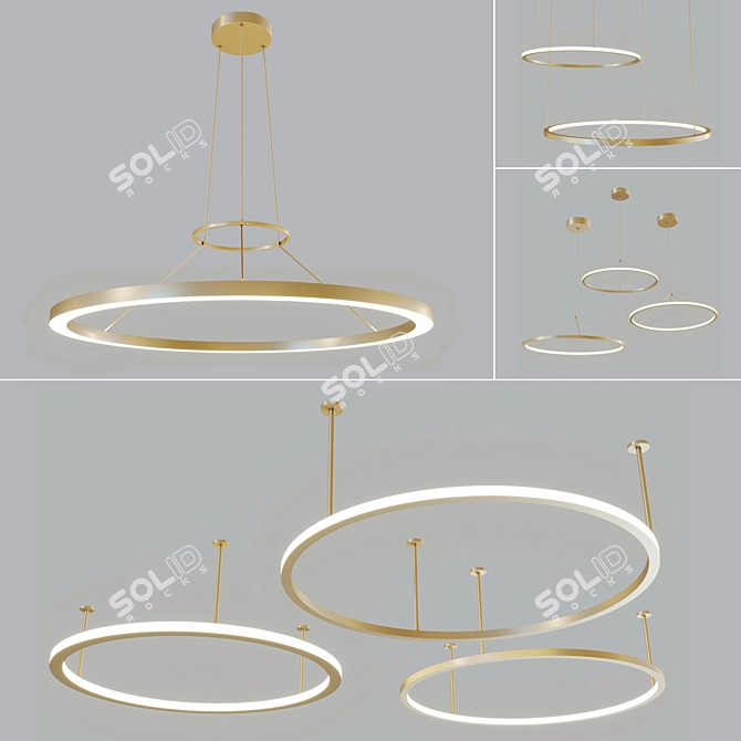 Kaia Rio Lighting: Elegant and Versatile Collection 3D model image 1