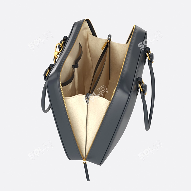 Stylish Open KR Handbag: 3Ds Max 2018 & Corona Renderer 1.7 Model 3D model image 1