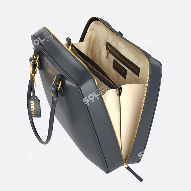 Stylish Open KR Handbag: 3Ds Max 2018 & Corona Renderer 1.7 Model 3D model image 2