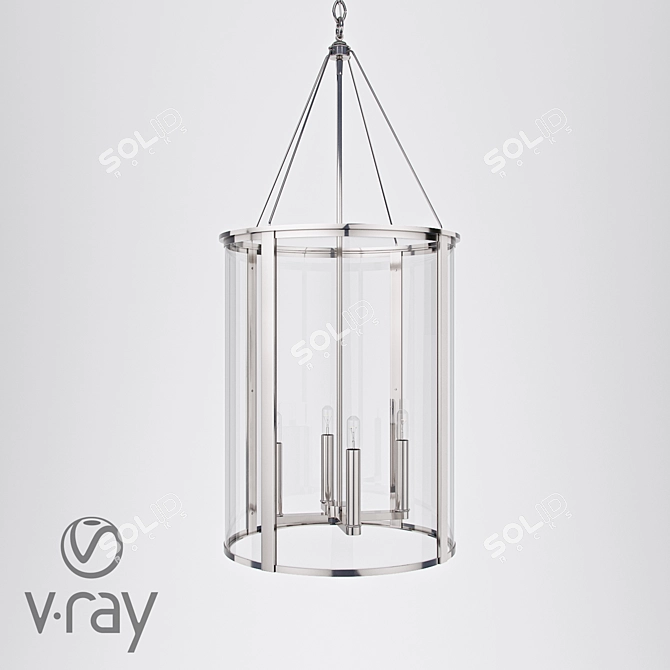 Chisholm Clean Round - Urban Elegance 3D model image 1