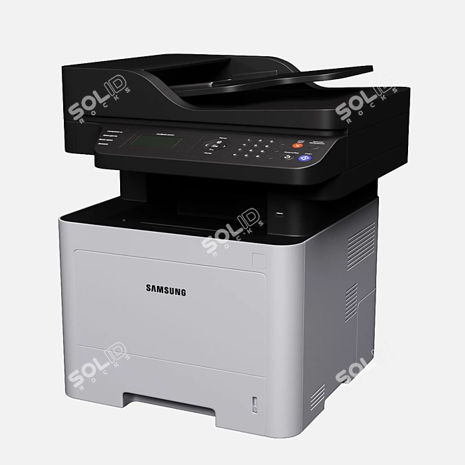 Samsung ProXpress M3870: High-Performance Multifunction Printer 3D model image 1